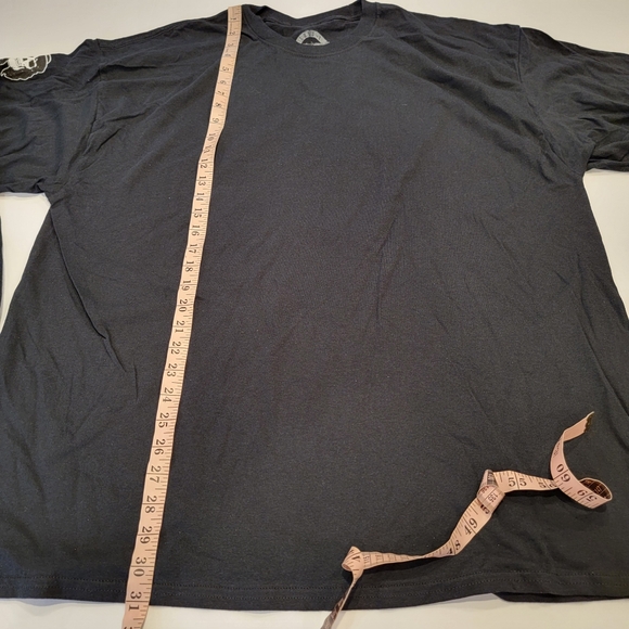 Guns N Roses 2021 Tour Official Merch Graphic Tee Long Sleeve Drip Graphic XXL - Picture 10 of 12